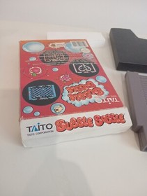 Bubble Bobble - Nintendo NES PAL Matel Complete CIB - Boxed Rare
