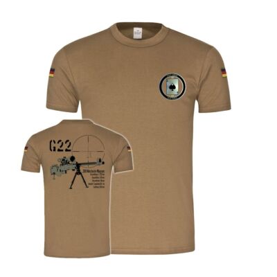 BW Tropen One Shot, One Kill G22 Scharfschütze Pik Ass Sniper T-Shirt#36550