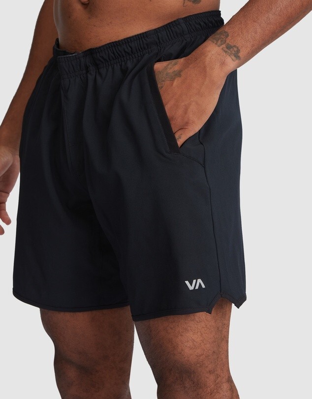 RVCA Men's Black Yogger 17