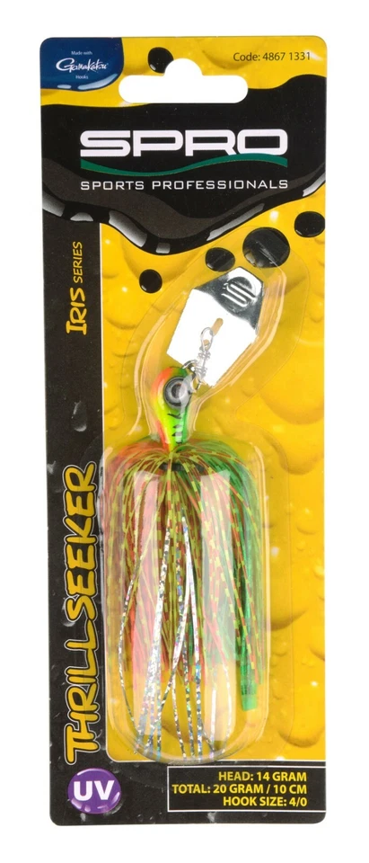 Spro Iris Thrillseeker Chatterbait Barsch Hecht Predator Spinn Köder Neu - Bild 2 von 3