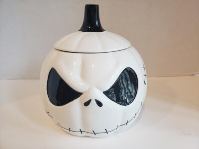 Disney's  The Nightmare Before Christmas  Jack Skellington Pumpkin Cookie Jar