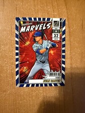 2025 Donruss Baseball - Evan Carter - #4 Marvels Insert RANGERS