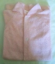 Vintage Rare Soft Terrycloth Infant Baby Girls Curity Sleeper Size Lg 16-19 Lbs