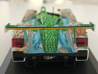 Miniature Audi R8 Crocodile #77 2000 1/43 - Collection Audi Authentic