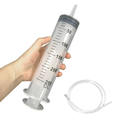 150ml-500ml Syringe Syringes Large Capacity Reusable Pump Measuring 1.3m Tube - Picture 3 of 12