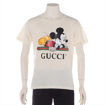 GUCCI x Disney Collaboration Mickey Mouse T-shirt M 100% Cotton