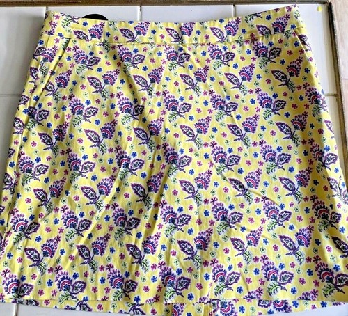 Floral Golf Skort Skirt Multicolor 