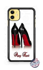 Funda de teléfono personalizada con tacones de princesa para iPhone i11 Samsung S20 LG Google 4