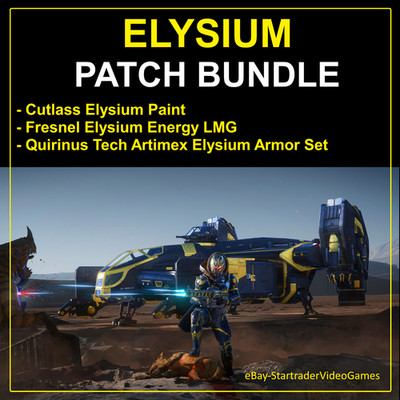 Pack Limité Star Citizen - Elysium Patch Bundle, édition PC Region Free, Neuf Scellé