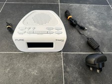 Pure Siesta Mi Series DAB FM Clock Radio White