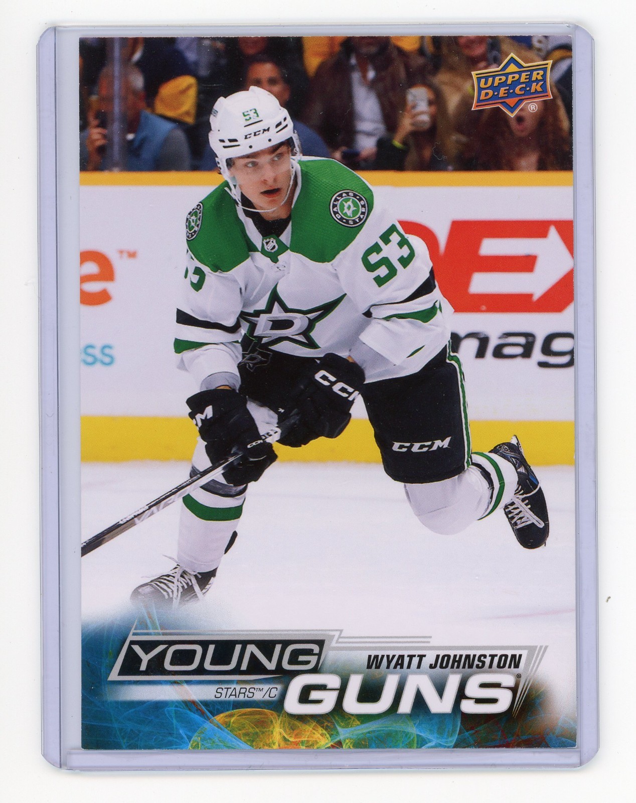 Wyatt Johnston 2022-23 Young Guns Upper Deck Jumbo Oversized #459 Rookie RC