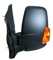 Spiegel Links FüR Ford Transit 2013- AußEnspiegel Spiegelglas Blinker Gelb Konve
