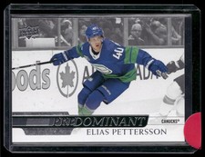 Elias Pettersson 2020-21 Upper Deck Predominant #PR-12 Vancouver Canucks