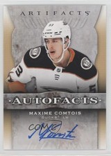2021-22 Upper Deck Artifacts Auto Facts Maxime Comtois #AF-MC Auto 1e7g