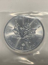 2023 Canada $5 Maple Leaf Privy Mark One Ounce .999 Pure Silver Five Dollar Coin