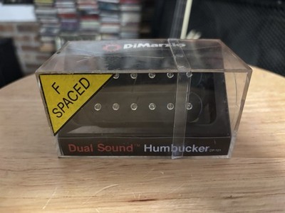 Dimarzio Dual Sound Humbucker DP-101 F Spaced Pickups CRACKED BOX.