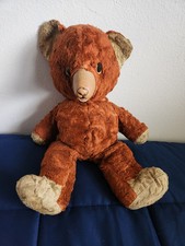 Vintage Teddy Bear Plush Animal 16" Tall RARE