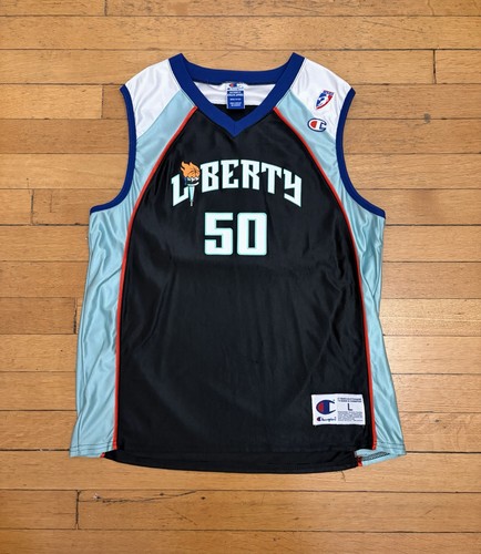 Vintage Champion New York Liberty Rebecca Lobo Jersey Women’s Size Large