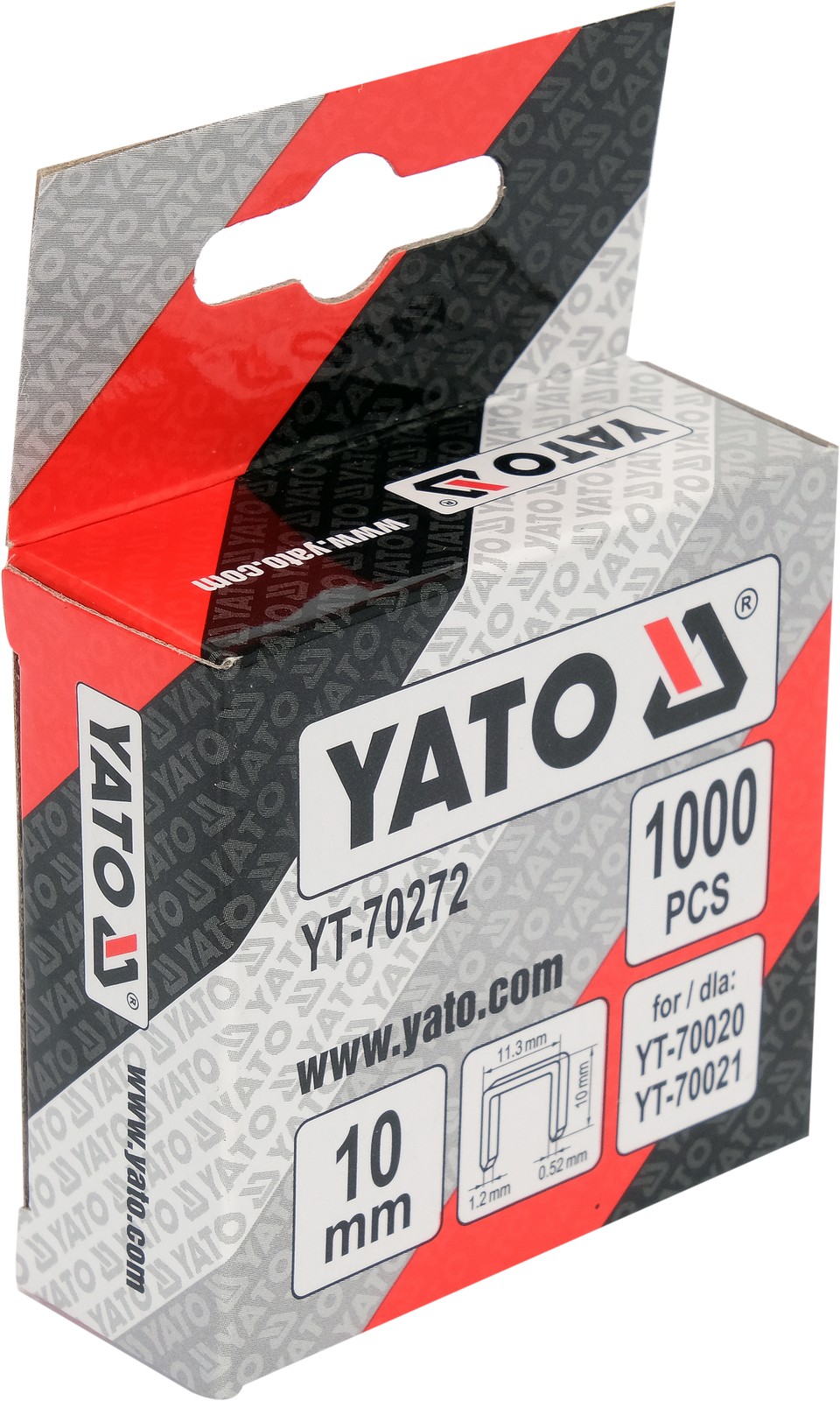 Fits YATO NARZ�DZIA YT-70272 STAPLES 10MM /1,2x11,3/ 1000PCS.   ⭐UK Stock⭐