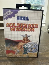 SEGA Golden Axe Warrior Sega Master System 1990 Complete w/ Case & Manual