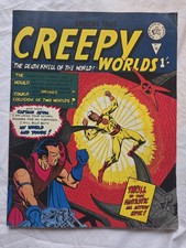 Creepy Worlds #137 VG Captain Atom 1970s Atlas UK Sci-Fi Comic | Rare Vintage