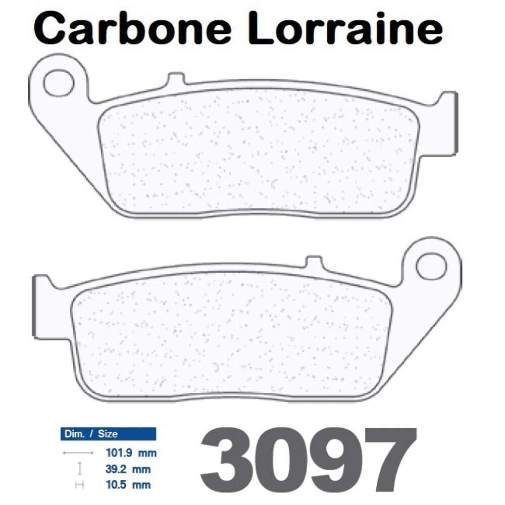 Freinage avant haute performance Carbone Lorraine pour Yamaha YP 125 R