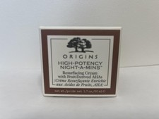 Origins High Potency Night-A-Mins Resurfacing Cream AHA's Moisturizer 1.7 oz