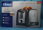 NEW Oster TSSTTRGM2L 2-slice Stainless/Black Toaster Extra Wide — photo 1