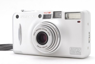 [TOP MINT] Pentax Espio 120SW II Kompaktkamera 35mm Filmkamera Silber