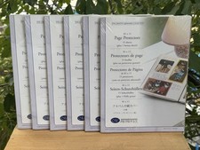 Lot 6 Creative Memories 8 1/2 x 11 Page Protectors NEW Scrapbooking 2004 USA