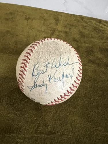 Sandy Koufax Signed Baseball No Certification from Estate. JFD
