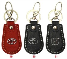 KEYCHAIN GENUINE gift LEATHER Car Key Home Key chain CA49