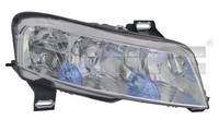 Hauptscheinwerfer Links TYC 20 0068 05 2 FÜR Fiat Frontscheinwerfer Frontlicht