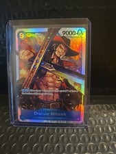 One Piece CCG Dracule Mihawk OP01-070 SR Romance Dawn English