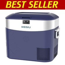 Energy Efficient 23 Quart Car Freezer with Removable Basket - Outdoor Essential