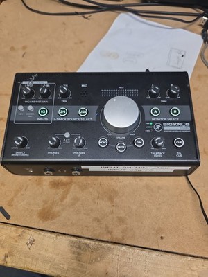 Mackie Big Knob Studio Studio Monitor Controller mit Netzteil-- gebraucht. 