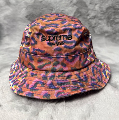 Supreme シュプリーム Chino Twill Crusher Hat Supreme SS24 Chino Twill Crusher Hat Leopard Classic Logo Size M/L