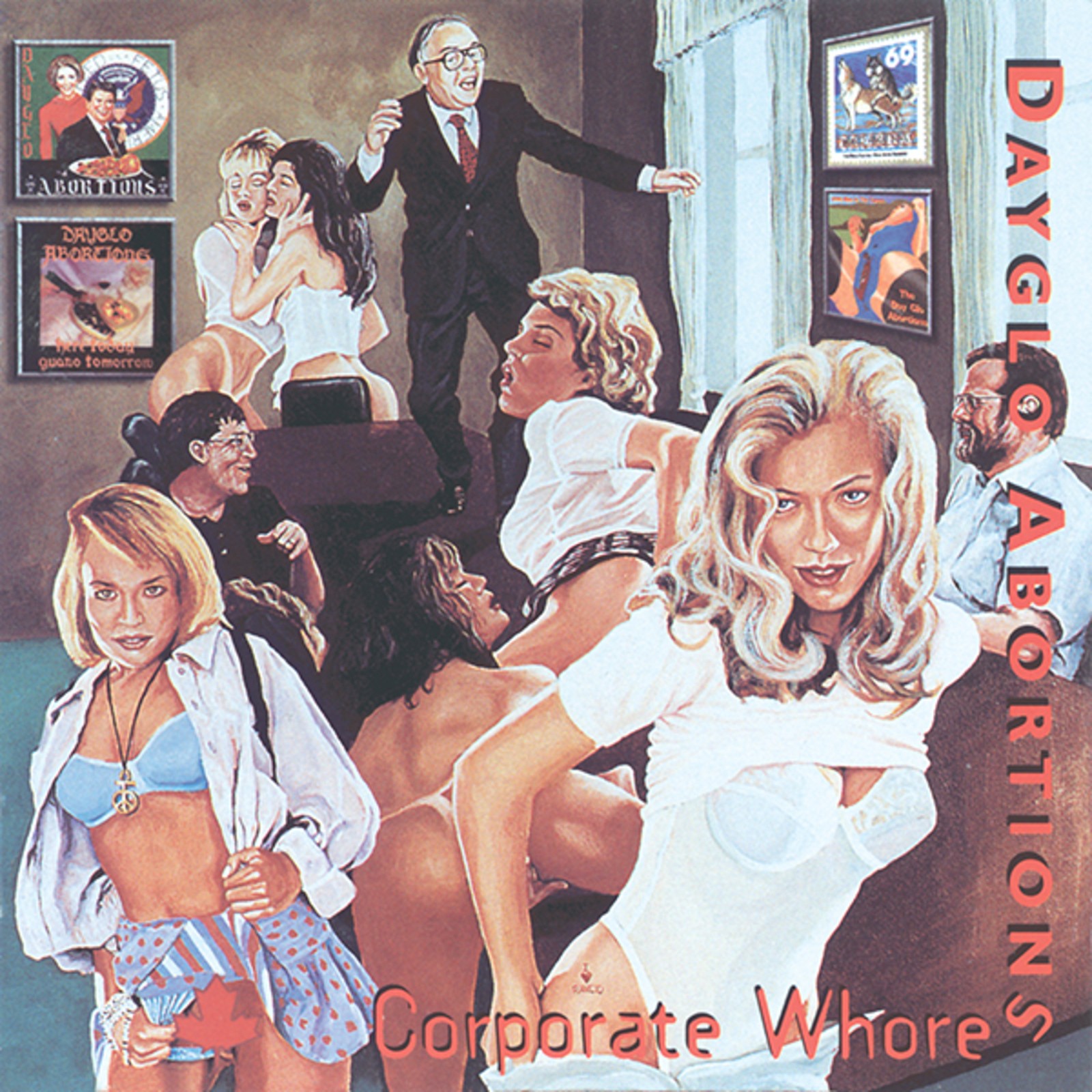 Dayglo Abortions Corporate Whores CD NEW