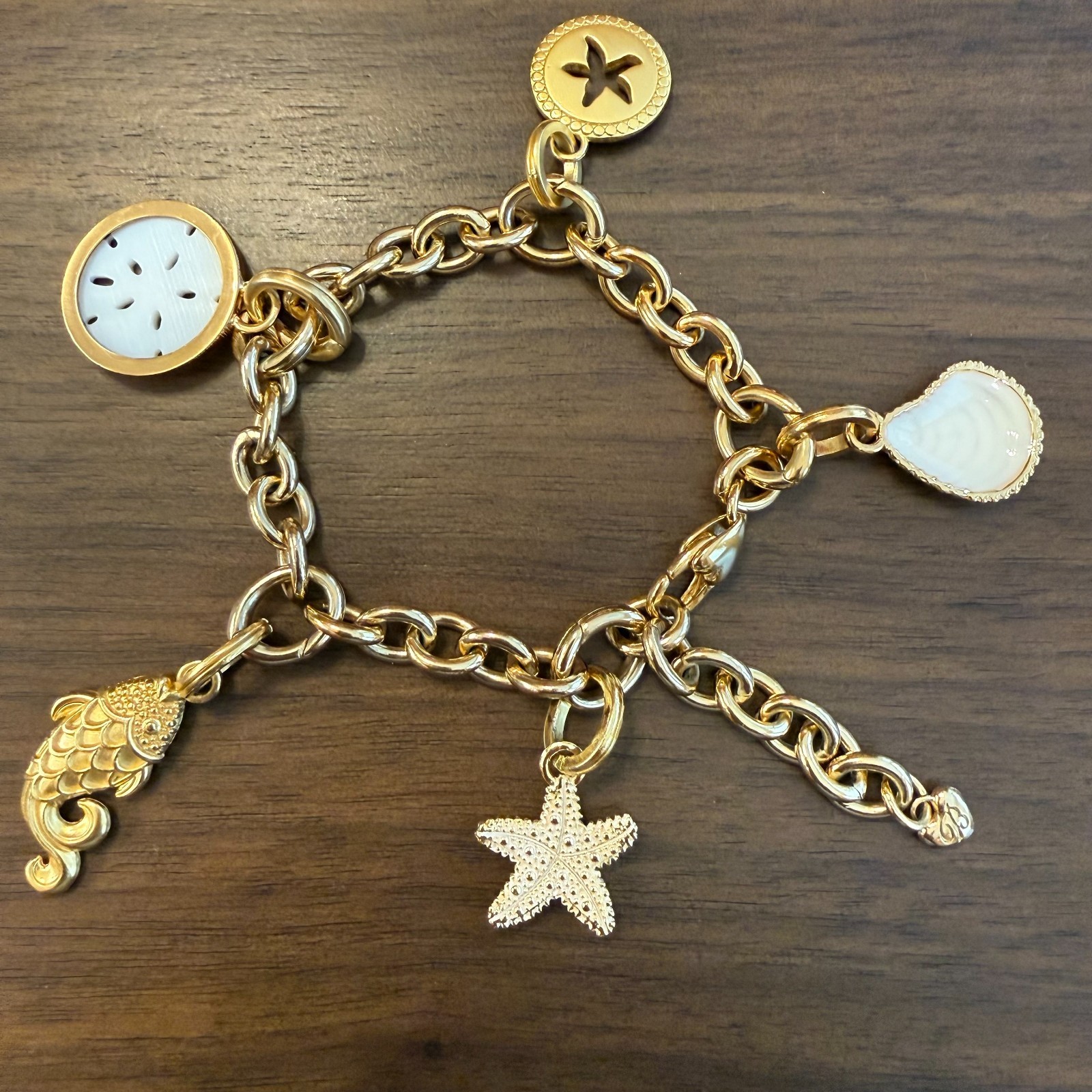 Brighton Nautical Ocean Shell Theme Silver Plated… - image 2