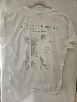 Porter Robinson Nurture 2021 Live Tour White T Shirt XXL | eBay