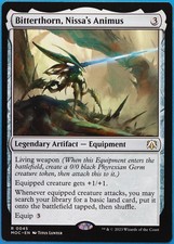 Bitterthorn, Nissa's Animus March of the Machine Commander NM (512330) ABUGames
