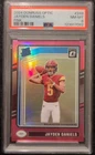 2024 Panini Donruss Optic - Rated Rookie Jayden Daniels #248 Pink (RC) PSA 8