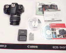 CANON EOS Rebel T1i DSLR Camera 15.1 MP + CANON EF-S 18-55mm F3.5-5.6 II Lens