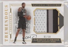 2018-19 Panini National Treasures Tremendous Prime 1/10 LaMarcus Aldridge y8a