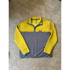 L.L. Bean Airlight Kit Slightly Fitted Quarter Snap Button Pullover Sweatshirt