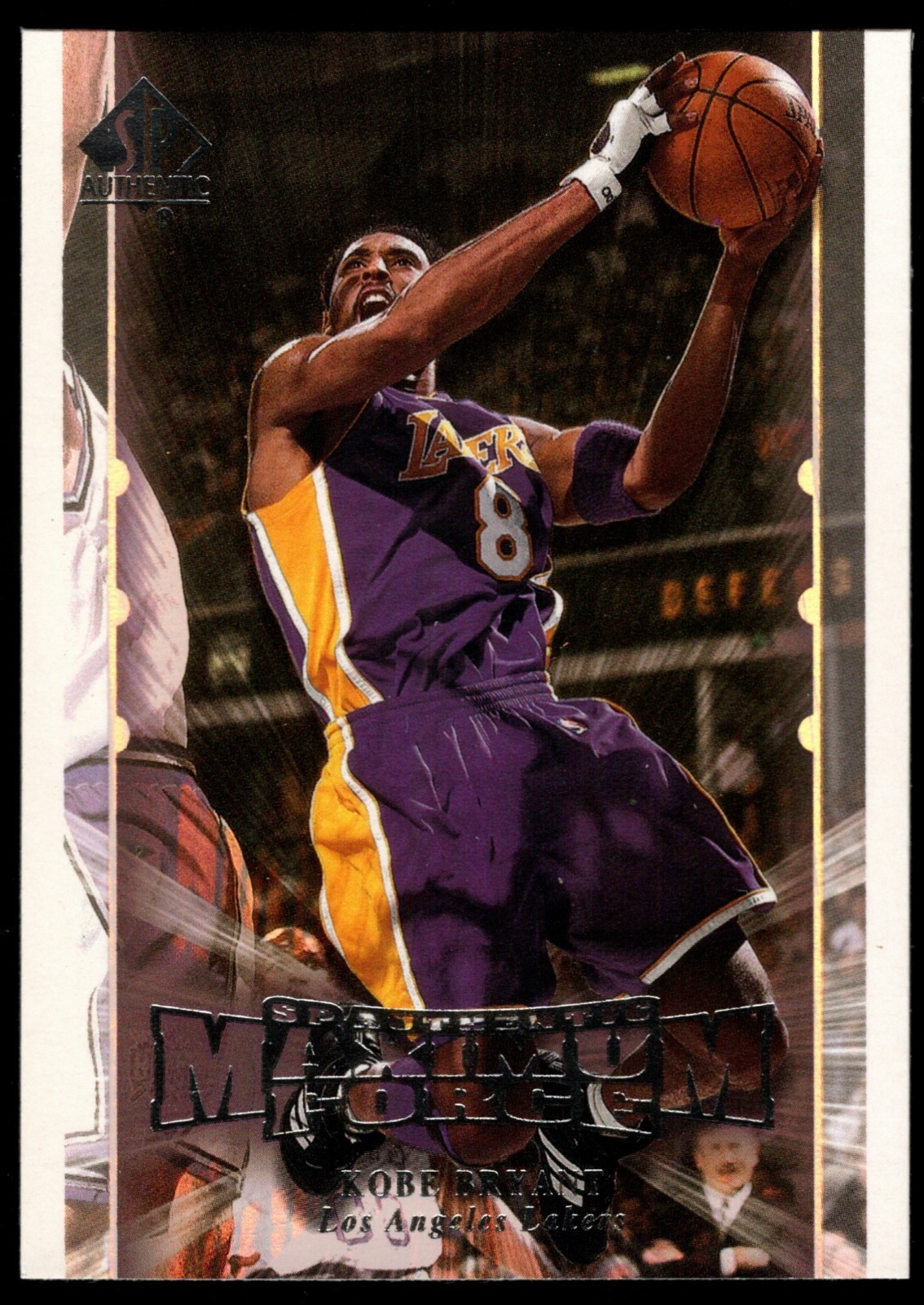 1999-00 SP Authentic - Maximum Force Kobe Bryant #M8