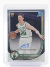 MAX SHULGA 2025-26 BOWMAN CHROME ROOKIE AUTOGRAPH CELTICS RC AUTO Q4155