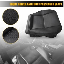 For 08-14 Benz C250 C300 C350 Microfiber Leather Driver Bottom Seat Cover Black