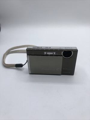 B6 Fujifilm Finepix Z100fd 8.0MP Digital Camera - Grey Untested No