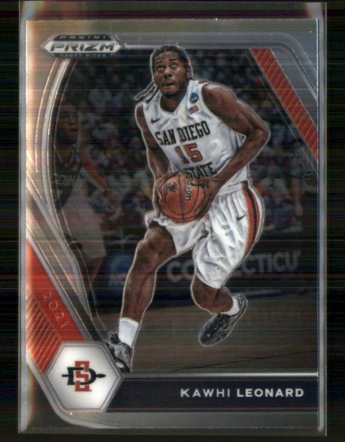 2021 Panini Prizm Draft Picks #57 Kawhi Leonard San Diego State Aztecs 7634